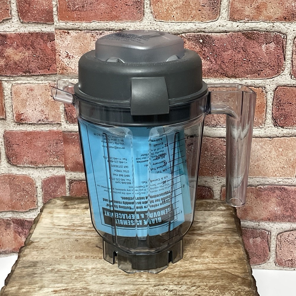 Vitamix ~ Mini 32oz Dry Grains Container Tritan Dry Blade & Blend More - Picture 7 of 10